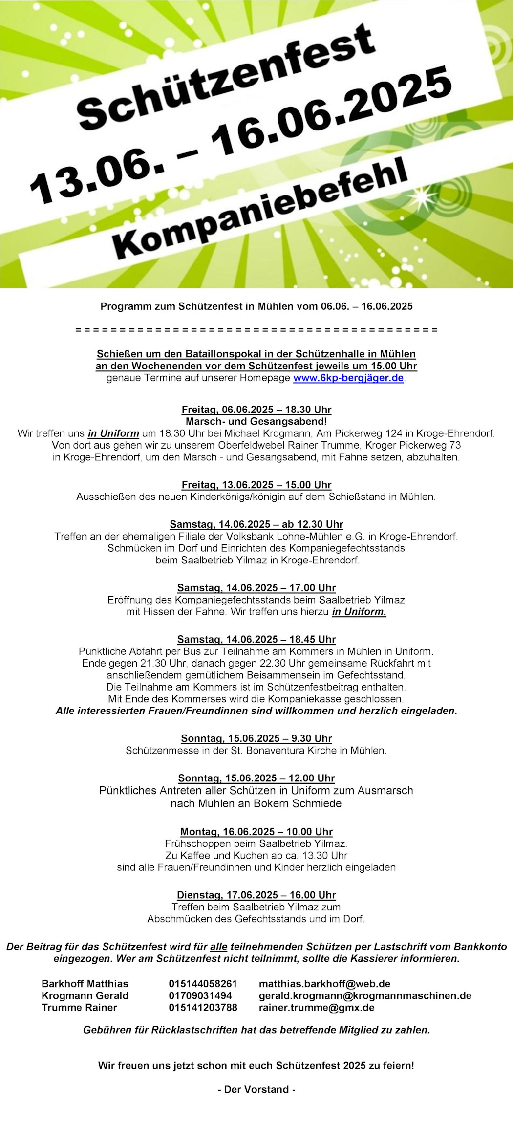 2025 uebungsschiessen